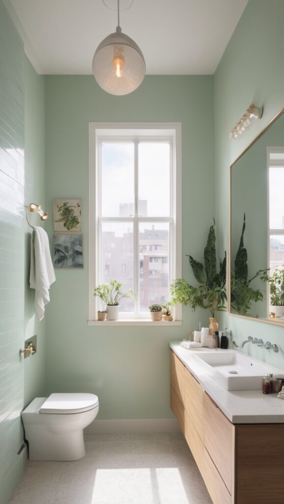 modern bathroom design, luxury bathroom renovation, contemporary apartment bathrooms, elegant bath remodel, sleek apartment bathroom