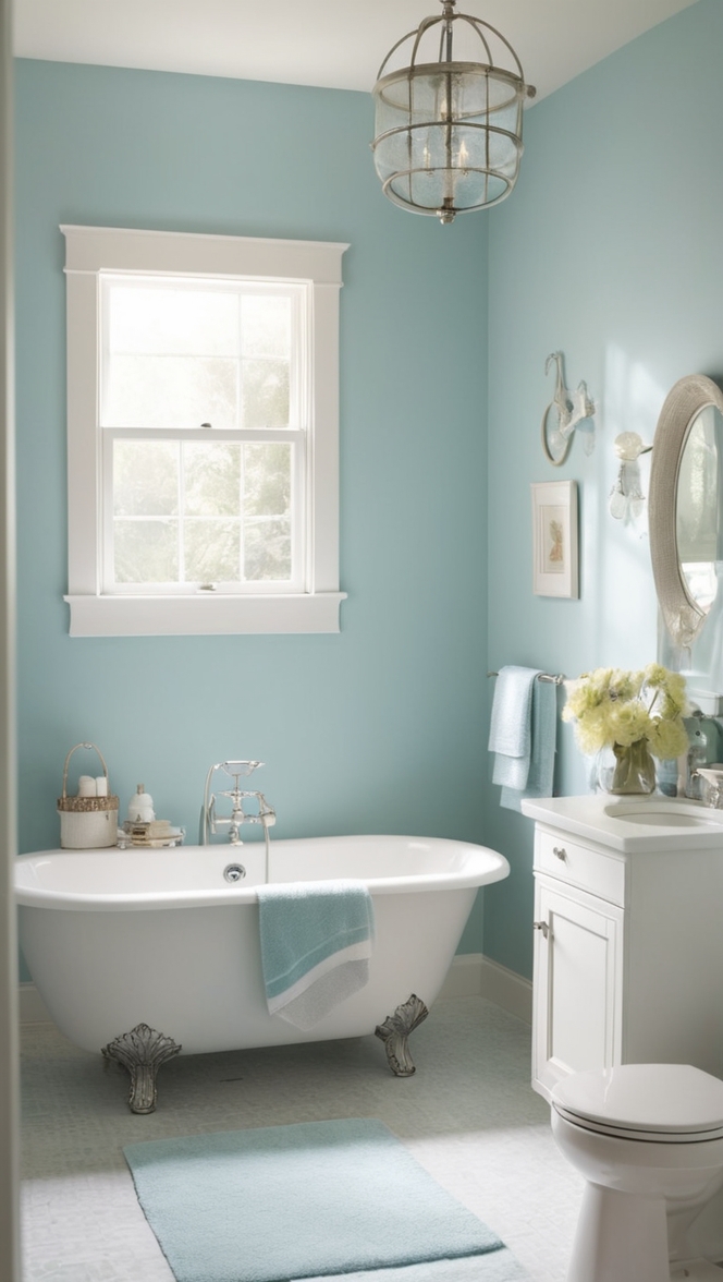 blue bathroom decor, blue bathroom tiles, blue bathroom accessories, blue bathroom ideas, blue bathroom paint