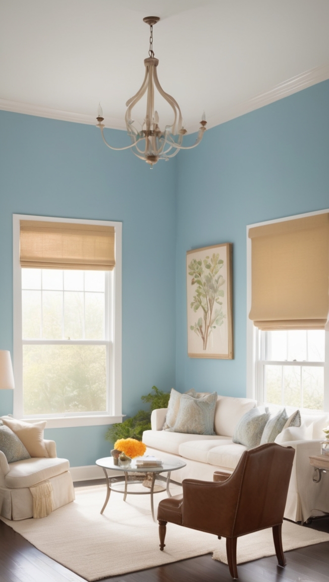 brown and blue interior design, interior design color schemes, blue and brown home decor, brown and blue room decor, blue and brown living room ideas