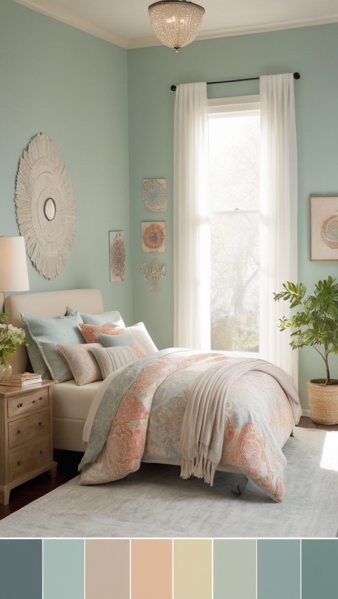 bedroom color schemes, bedroom paint colors, bedroom wall colors, bedroom color ideas, bedroom color combinations