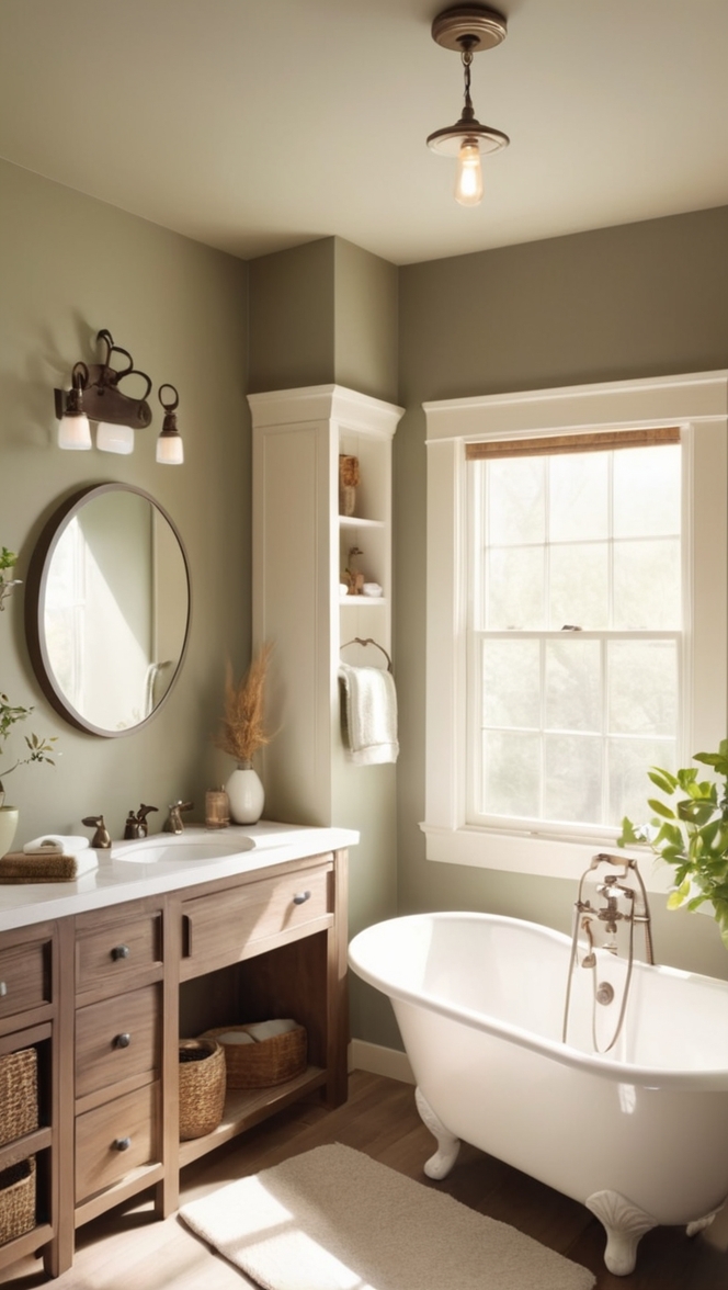 earthy bathroom decor, natural bathroom design, minimalist bathroom style, rustic bathroom ideas, organic bathroom accessories