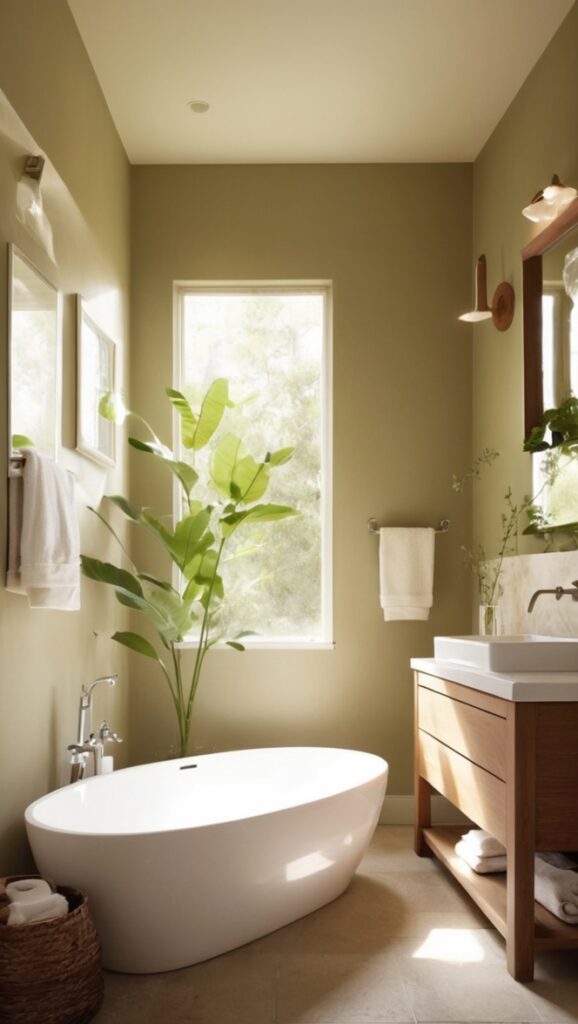 earthy bathroom decor, natural bathroom design, minimalist bathroom style, rustic bathroom ideas, organic bathroom accessories