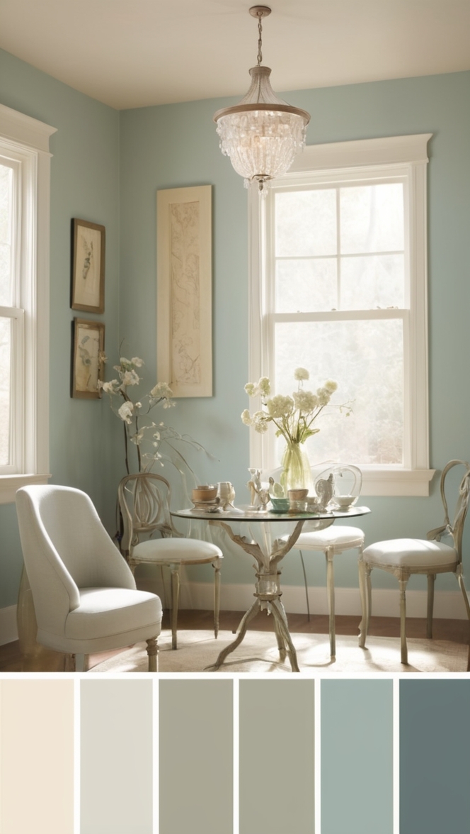 pastel color scheme, dreamy color palette, soft color palette, airy color scheme, whimsical color scheme