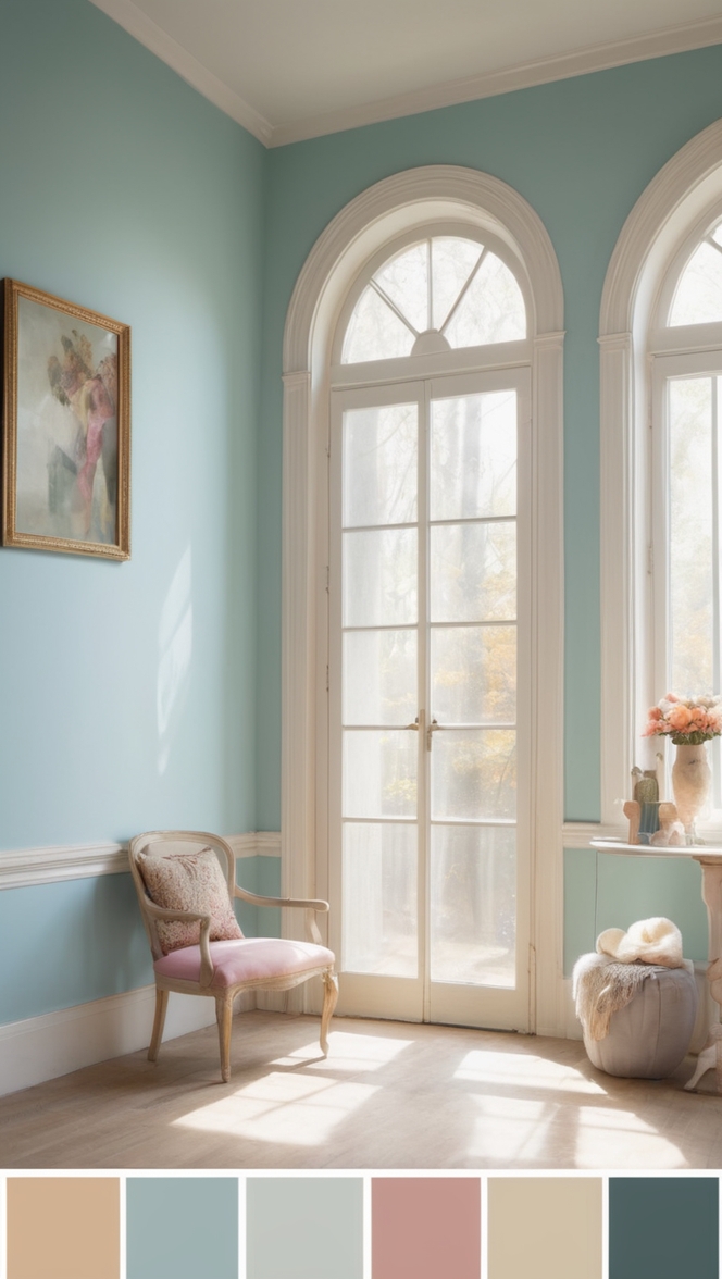 horror movie palette, haunted house colors, dark and sinister color scheme, eerie color combinations, spooky color schemes