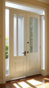 safety doors, high security entrance, double door entry, secure door design, access control system