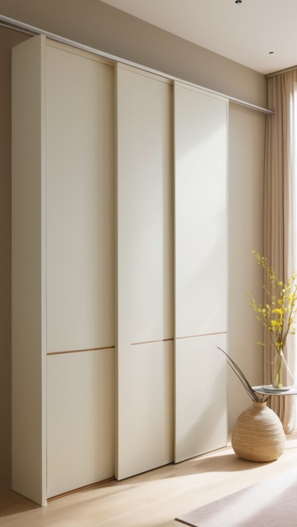 sliding door wardrobe, custom sliding doors, modern sliding cupboard, innovative sliding closet, sleek sliding cupboards
