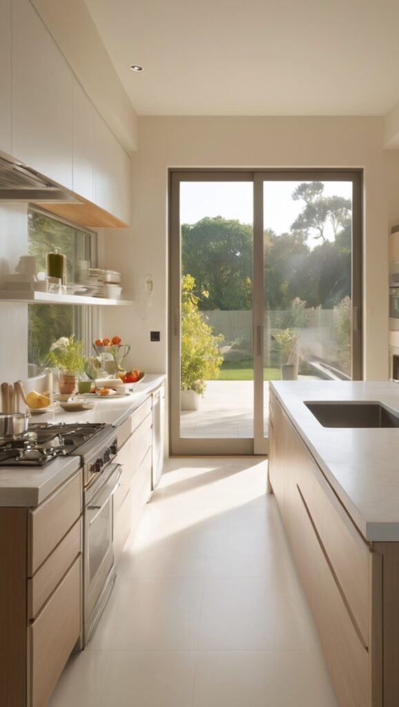 modern kitchen design, kitchen renovation ideas, contemporary kitchen layout, custom kitchen cabinets, gourmet kitchen design