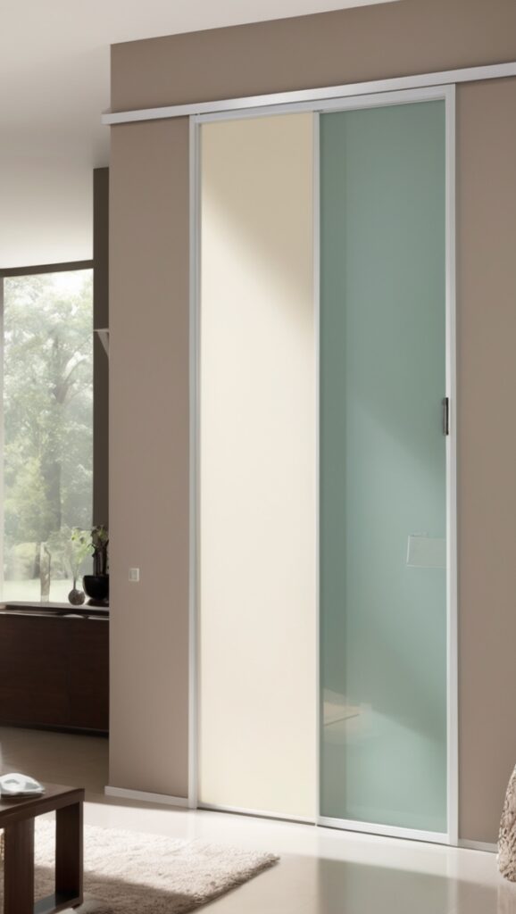 sliding door laminate, laminate door design, sliding door design, laminate sliding door, decorative laminate door