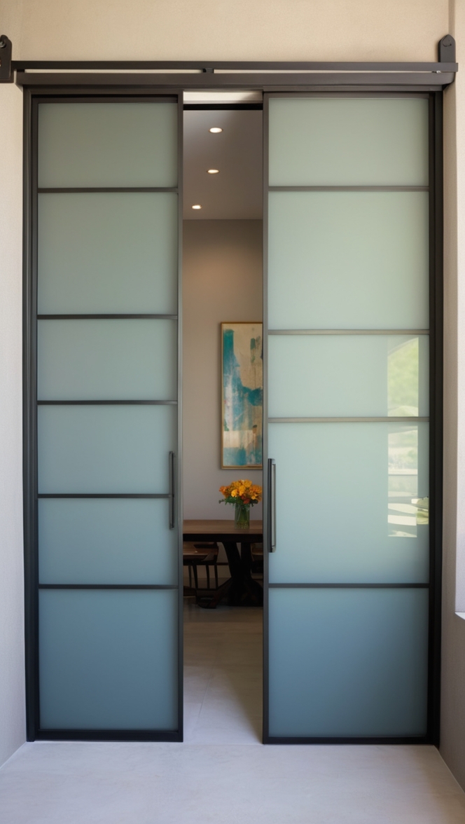 sliding iron door, iron door design, modern iron door, custom iron door, wrought iron door 