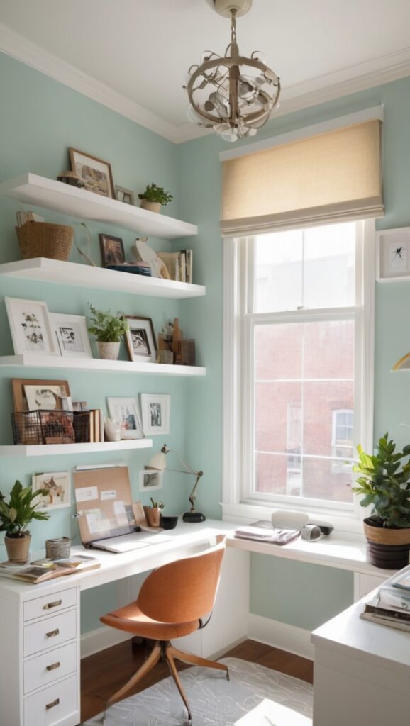 small bedroom office ideas, small space home office, cozy home office setup, minimalist home office design, efficient small home office
