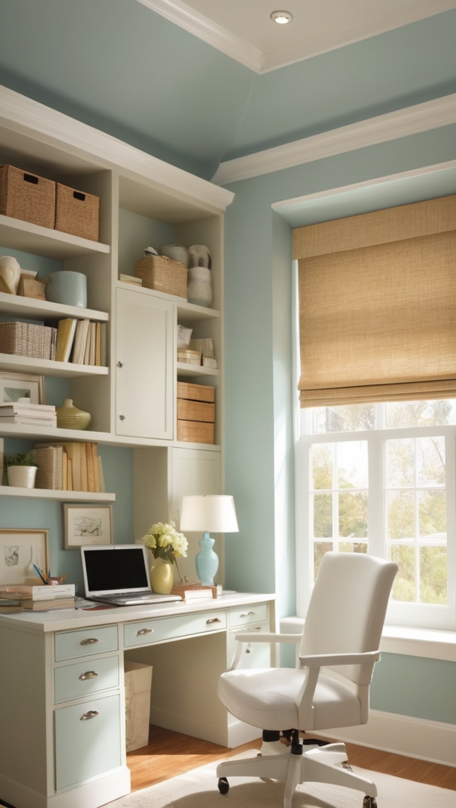 home office organization, desk organization, office storage solutions, small space storage, file storage