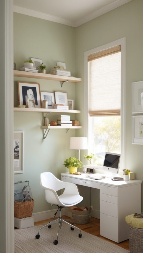 small office design, home office organization, spare room renovation, work from home setup, office furniture ideas