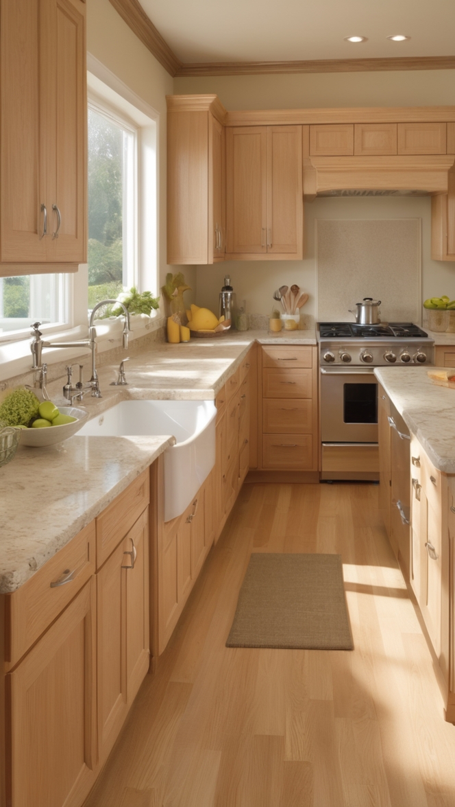 White oak kitchen cabinets, Custom white oak cabinets, White oak cabinet design, White oak cabinet doors, Solid white oak cabinets 