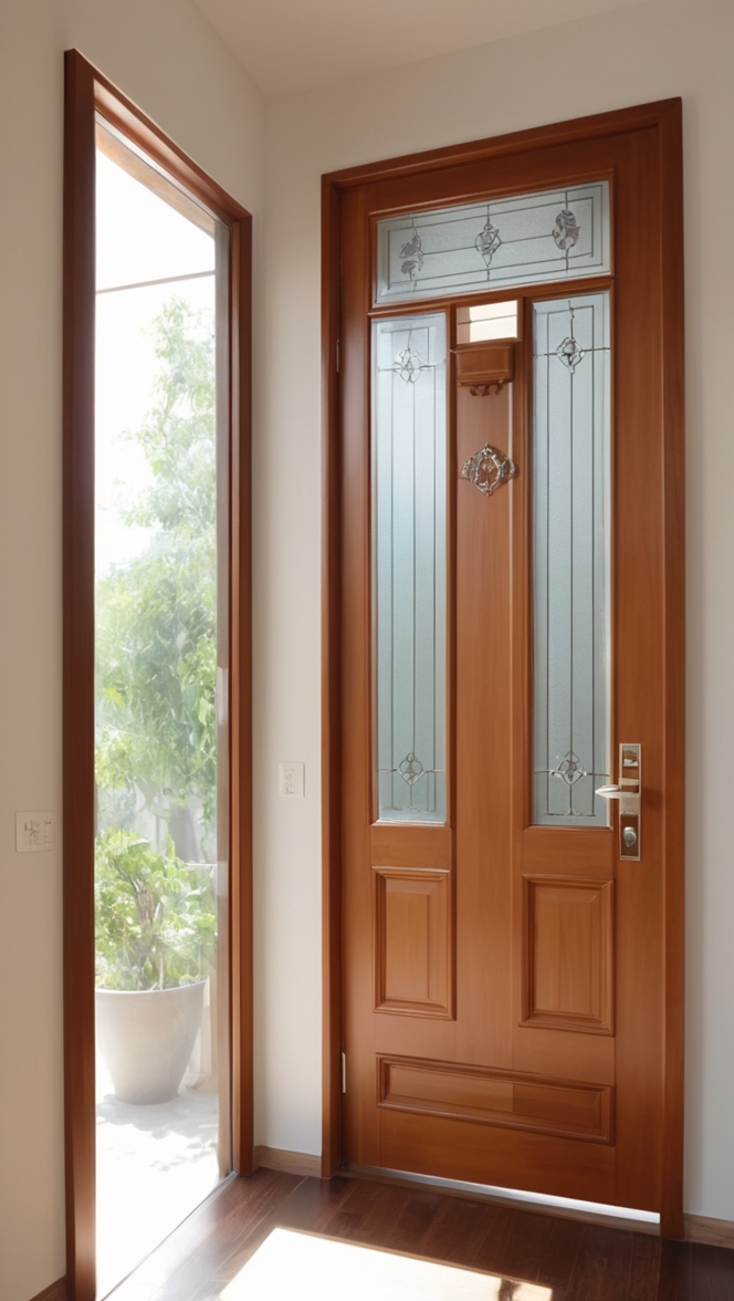 wooden front door design, wooden door entrance, safety door design, wooden entrance gate, door safety design